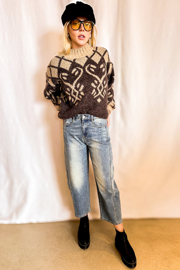 Loose Fit Barrel Jeans / Medium Wash - Image 2