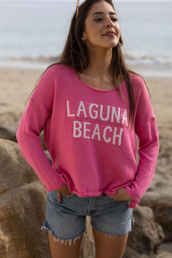 Laguna Beach Sweater / Pink - Image 4