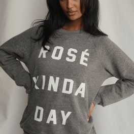 Rosé Kinda Day Pullover