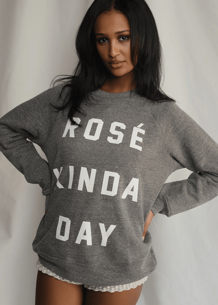 Rosé Kinda Day Pullover