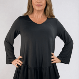 Ally Grab and Go Tunic (Black)