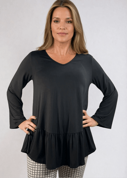 Ally Grab and Go Tunic (Black)