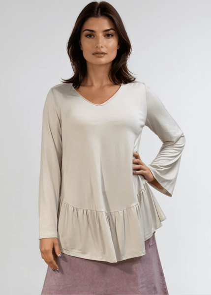 Ally Grab and Go Tunic (Cream) - Image 2