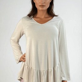 Ally Grab and Go Tunic (Cream)