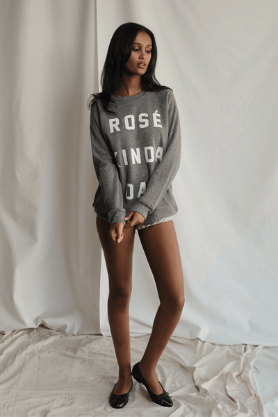 Rosé Kinda Day Pullover - Image 2