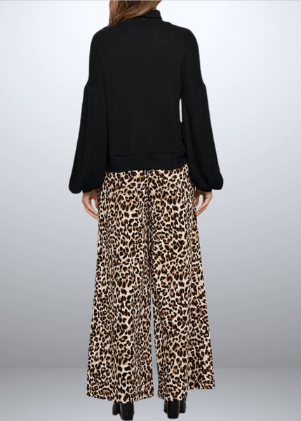 Gloria Puff Sleeve Turtle Neck Sweater - Image 5