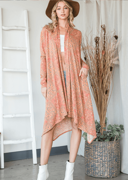 Willow Bohemian Vibes Long Cardigan - Image 4