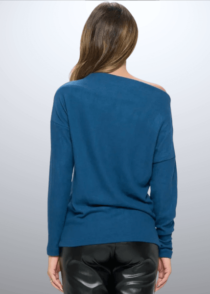 Luxury Feel Sweater Top - Image 2