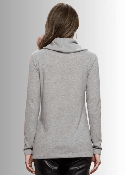 Luxury Feel Cowl Neck Sweater - Image 3