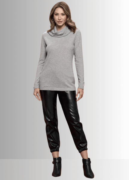 Luxury Feel Cowl Neck Sweater - Image 5