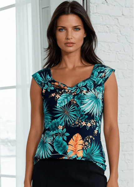 Isabel Top in Tropical