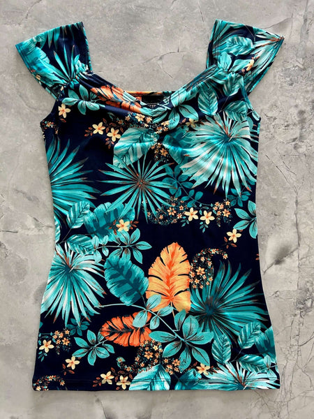 Isabel Top in Tropical - Image 3