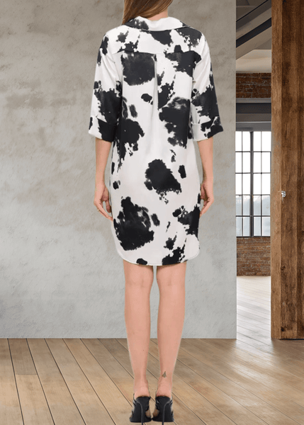 Kali Cow Print Mini Dress or Tunic - Image 2
