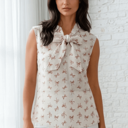 Pink Bows Bow Top
