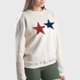 Fleece Stars Sweatshirt