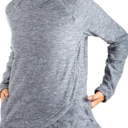 Polar Fleece Asymmetrical Pullover