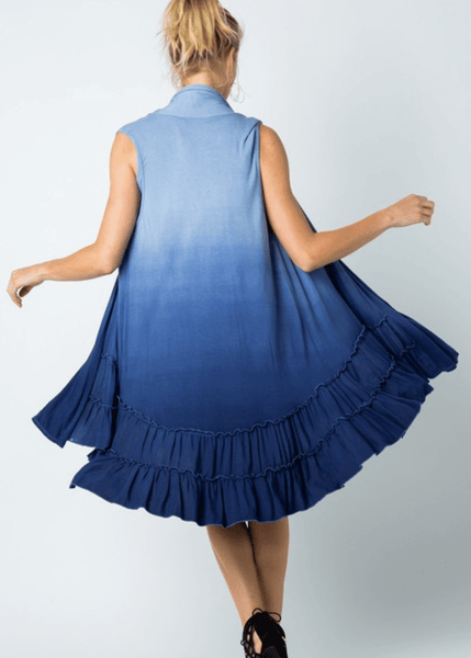 Blues Ombre Cardigan - Image 3