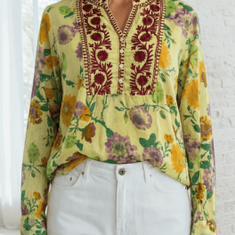 Boho Carla Vintage Top