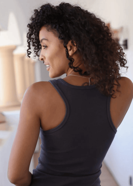 Tummy Tucker Tank Top (Navy) - Image 2