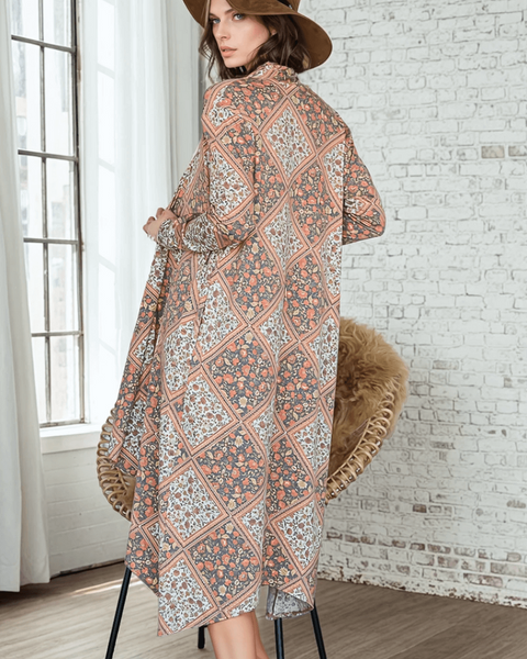 Willow Bohemian Vibes Long Cardigan - Image 2