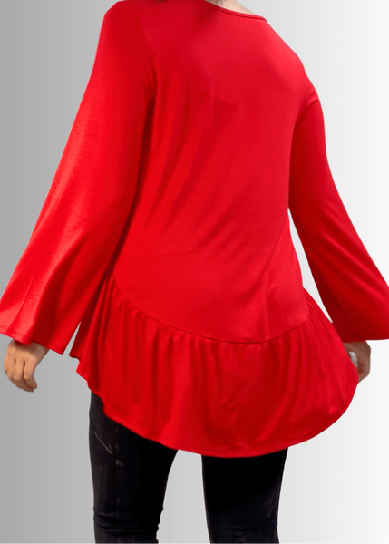 Ally Grab and Go Tunic (Red) - Image 2