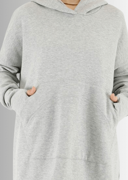 Camilla Cozy Heavy Fleece Tunic Hoodie - Image 5