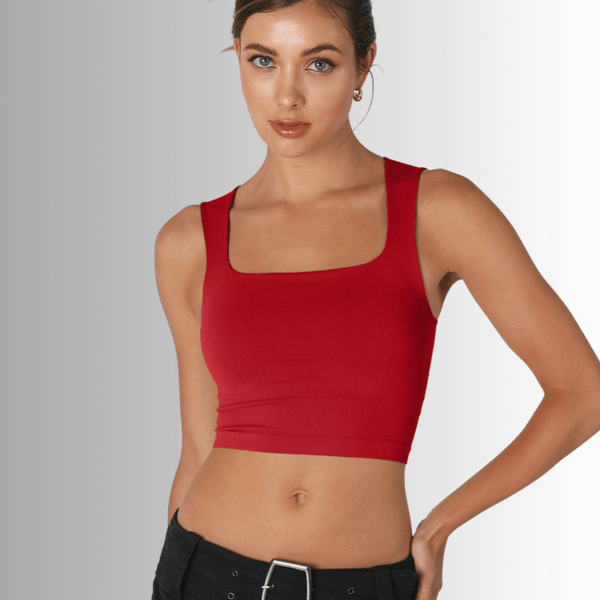 Codastone Clean Line Square Neck Bra Top Made in USA - Image 4