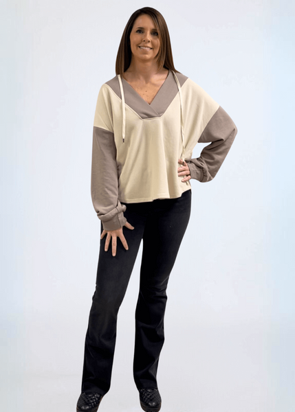 Color Block Hoodie - CLEARANCE FINAL SALE - Image 5