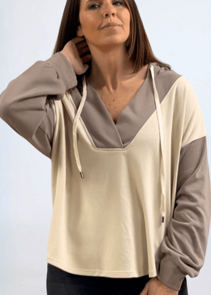 Color Block Hoodie - CLEARANCE FINAL SALE - Image 2