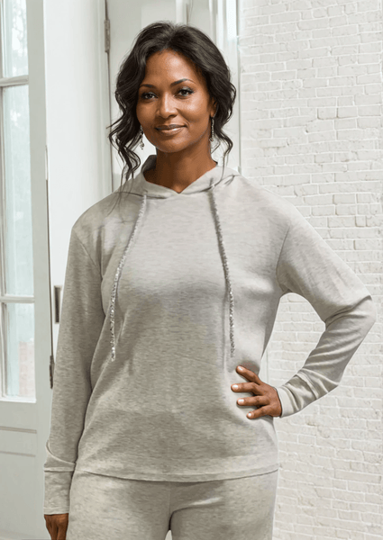 Sparkle Dreamy Soft Drawstring Hoodie - CLEARANCE FINAL SALE