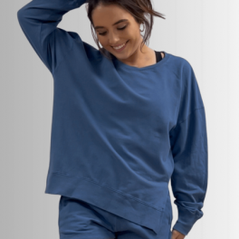 Tessa Lightweight French Terry Sweatshirt