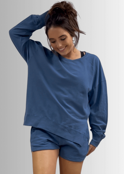 Tessa Lightweight French Terry Sweatshirt