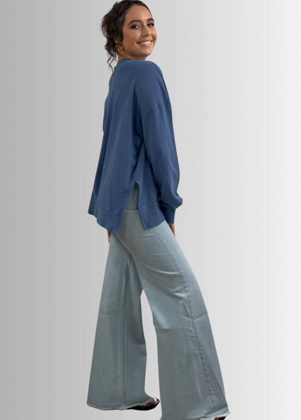 Tessa Lightweight French Terry Sweatshirt - Image 4