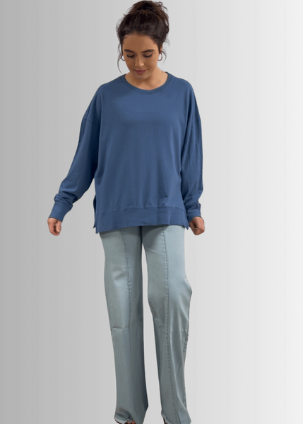 Tessa Lightweight French Terry Sweatshirt - Image 5
