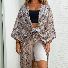 Drapey Silhouette Kimono Cardigan