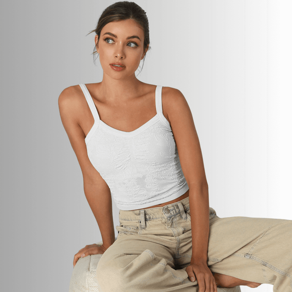Codastone Lace V-Neck Top Made in USA - Image 5