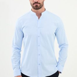 Carcassonne Formal Shirt — Light Blue