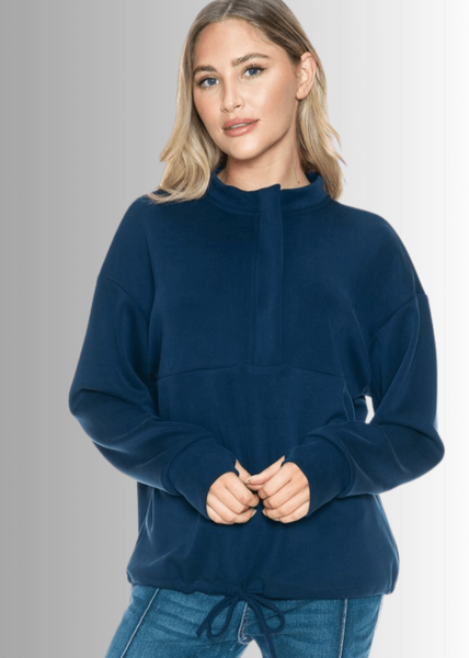 Maggie Dreamy Soft Quarter Zip Pullover - CLEARANCE FINAL SALE