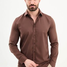 Nice Dress Shirt — Brown