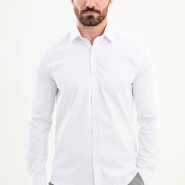 Avignon Dress Shirt — Ecru