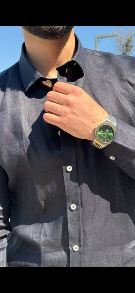 Como Dress Shirt — Navy - Image 4