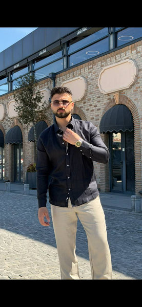 Como Dress Shirt — Navy