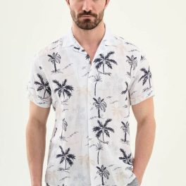 Sorrento Short Sleeve Shirt — Navy