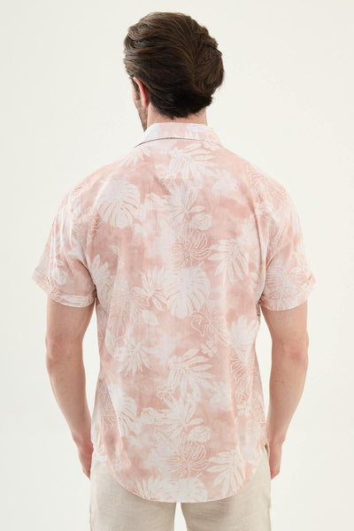 Antibes Short Sleeve Shirt — Pink - Image 4