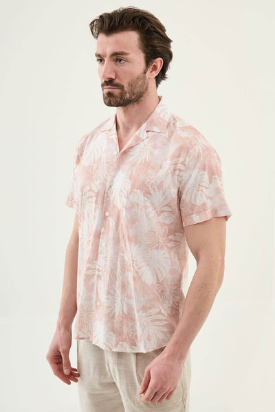 Antibes Short Sleeve Shirt — Pink - Image 2