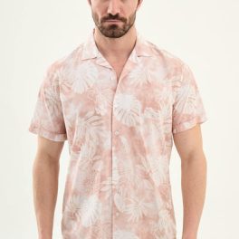 Antibes Short Sleeve Shirt — Pink