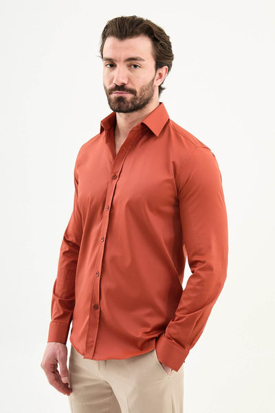 Toulon Dress Shirt — Tile - Image 2