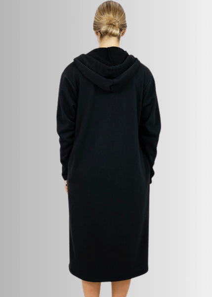 Nina Long Line Fleece Zip Front Jacket - Image 4