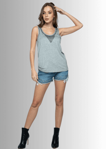 Shelby Studded Tank Top - Image 4
