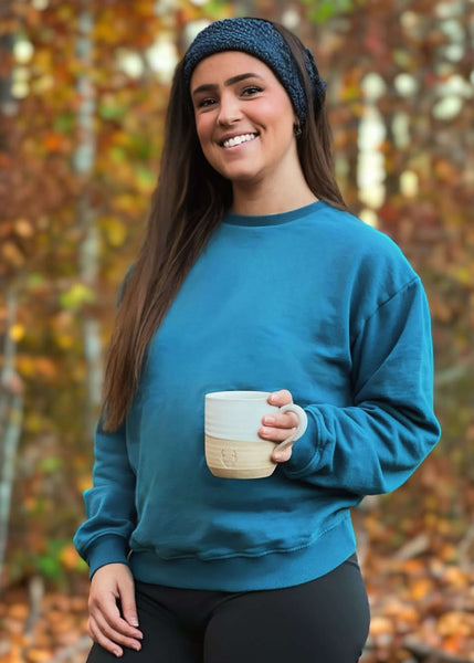 Mid-Weight Fleece Crew Sweatshirt - Image 2